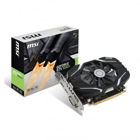 Carte Graphique MSI Nvidia GeForce GTX 1050 Ti 4 Go DDR5/OC
