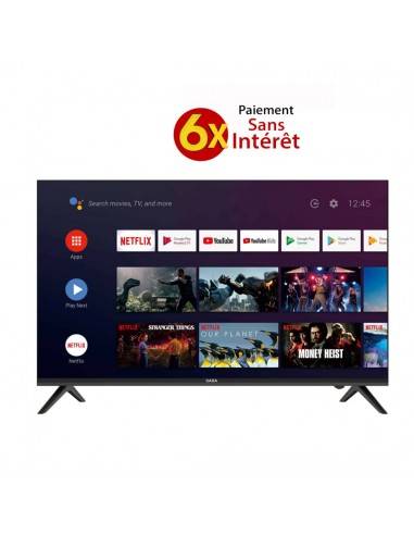 Téléviseur SABA 55" SMART 4K UHD LED (SB55AUHD551)