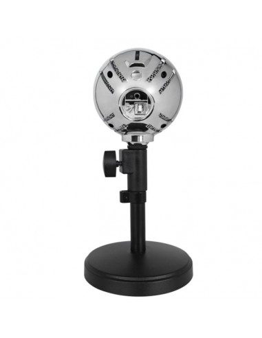 Microphone sfera arozzi : Chrome