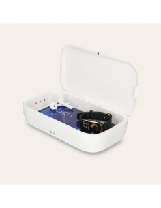 Stérilisateur à caisson lumineux Uv KSIX avec charge sans fil 10w 2