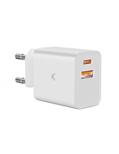 Chargeur KSIX DUAL USB-C tunisie