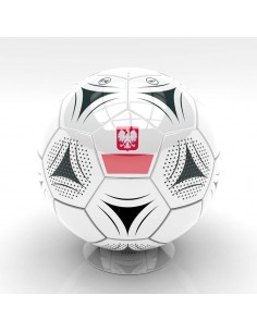 Platinet Enceinte Bluetooth Football Drapeau Polonais