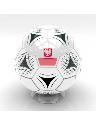Platinet Enceinte Bluetooth Football Drapeau Polonais
