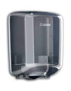 Distributeur papiers pro essuie tout Losdi Noir 453.35120606