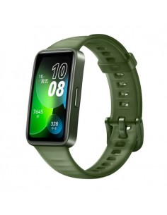 Bracelet Connecté HUAWEI Band 8 - Vert - Vue de face du bracelet, design élégant pour un style connecté et actif. 2