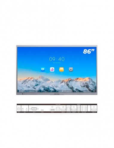Écran plat interactif Hikvision 4K... Écran plat interactif Hikvision 4K...