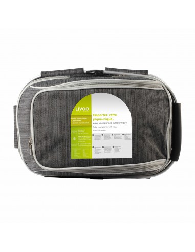 Panier Livoo pique-nique 4 personnes