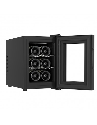 Cellier à vin Livoo 6 bouteilles - Un compagnon de confiance pour vos précieuses bouteilles.