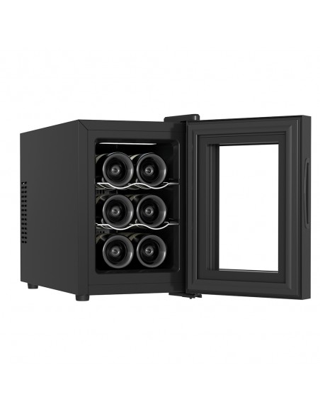 Cellier à vin Livoo 6 bouteilles - Un compagnon de confiance pour vos précieuses bouteilles.