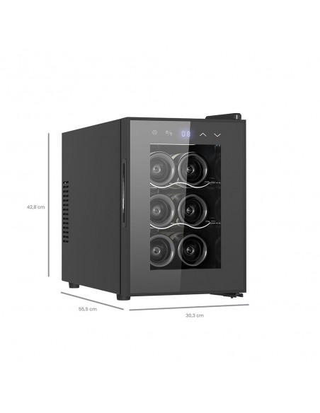 Garde-vin compact Livoo - Maximisez l'espace tout en préservant la qualité de vos vins.