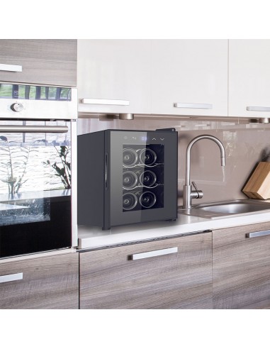 Réserve à vin Livoo - Offrez à vos bouteilles une maison digne de leur valeur avec ce cellier à vin.