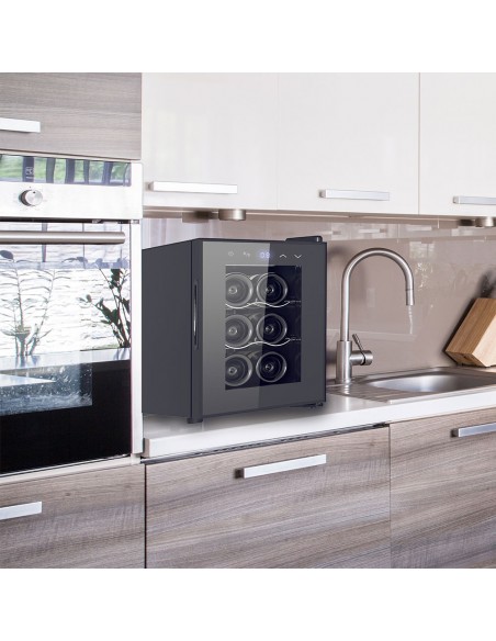 Réserve à vin Livoo - Offrez à vos bouteilles une maison digne de leur valeur avec ce cellier à vin.