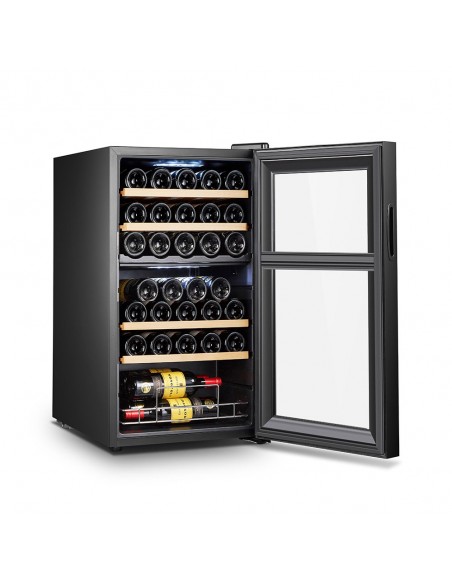 Armoire à vin - Cave à vin Livoo 33 bouteilles : élégance et fonctionnalité Armoire à vin - Cave à vin Livoo 33 bouteilles : élégance et fonctionnalité