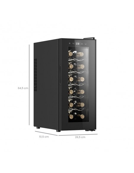 Garde-vin - Armoire à vin Livoo 12 bouteilles : élégance et fonctionnalité Garde-vin - Armoire à vin Livoo 12 bouteilles : élégance et fonctionnalité