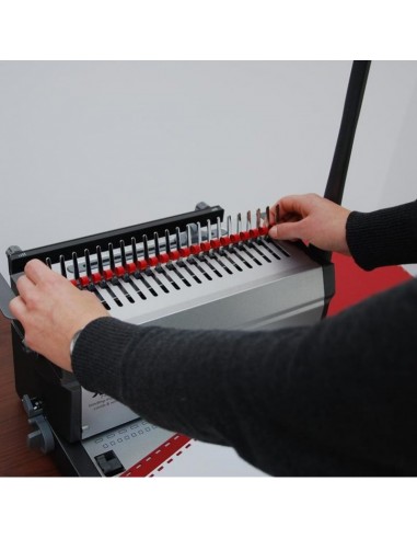 Spiraleuse X5 2en1 Anneaux Plastiques... Spiraleuse X5 2en1 Anneaux Plastiques...