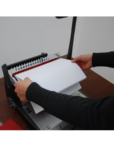 Spiraleuse X5 2en1 Anneaux Plastiques... Spiraleuse X5 2en1 Anneaux Plastiques...