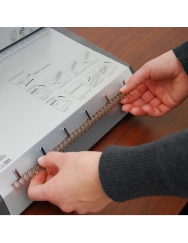 Spiraleuse X5 2en1 Anneaux Plastiques... Spiraleuse X5 2en1 Anneaux Plastiques...