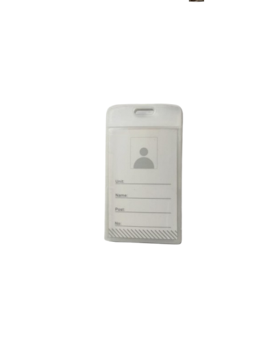 Badge Transparent 90X55mm PP Portrait...