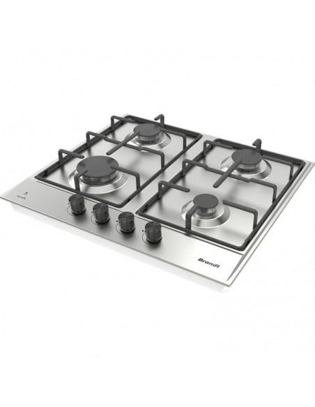 Plaque BRANDT 4 Feux BPE6341XA Inox En Tunisie