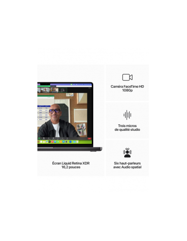 Apple MacBook Pro M3 Pro 16" Space...