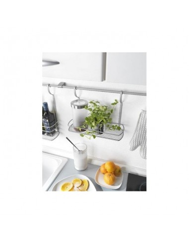 Metaltex Etagère large city line - 35x13x26 - 35.06.02 - Gris - Chez Oxtek