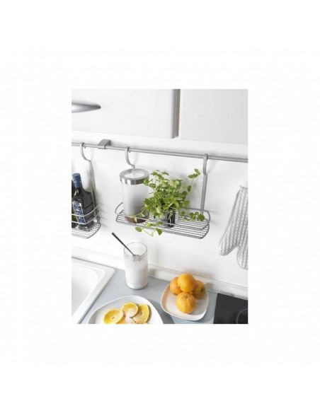 Metaltex Etagère large city line - 35x13x26 - 35.06.02 - Gris - Chez Oxtek