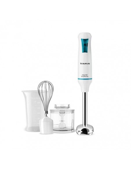 Mixeur Multifonction TAURUS 3en1 916998 600W - Blanc - à bas prix