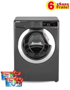 Lave linge frontale Hoover 9 Kg - Inox (DXOA49C3R-80)