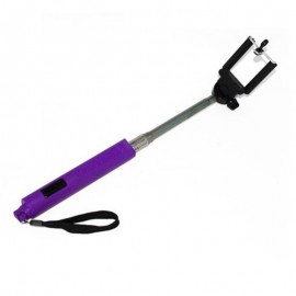Perche selfie Bluetooth à Télécommande / Violet Perche selfie Bluetooth à Télécommande / Violet