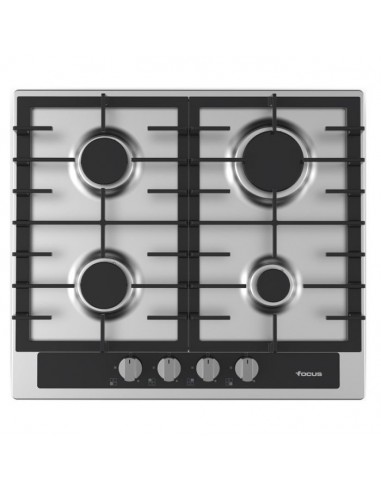 Plaque De Cuisson FOCUS F4002XS 60Cm - Inox - Chez Oxtek