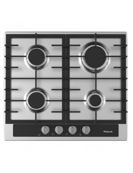 Plaque De Cuisson FOCUS F4002XS 60Cm - Inox - Chez Oxtek