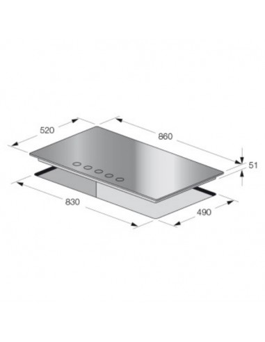 Plaque De Cuisson FOCUS - F40179BS...