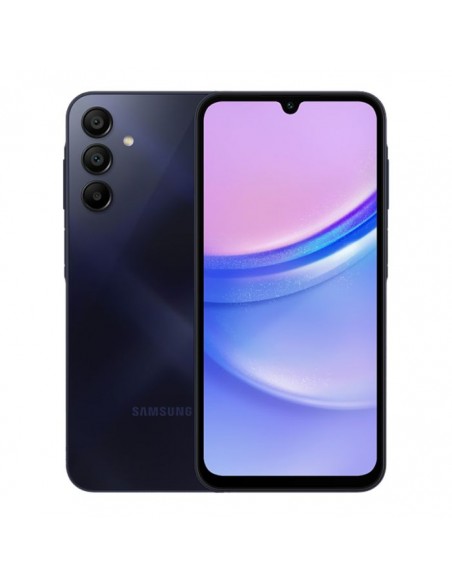 Smartphone SAMSUNG GALAXY A15 4G 4Go 128Go - Bleu Noir Smartphone SAMSUNG GALAXY A15 4G 4Go 128Go - Bleu Noir