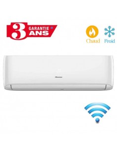 Climatiseur HISENSE 18000 BTU Chaud / Froid - Blanc