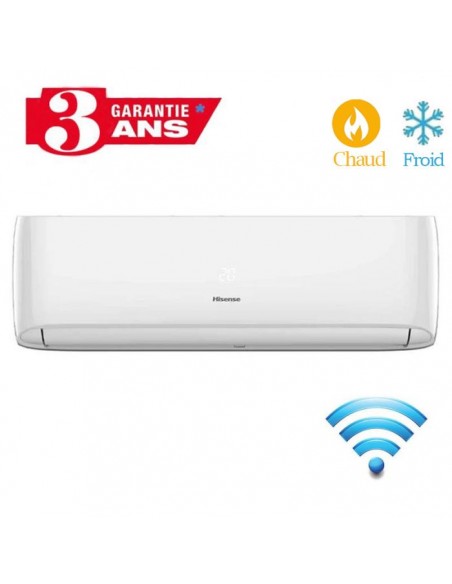 Climatiseur HISENSE 18000 BTU Chaud / Froid - Blanc