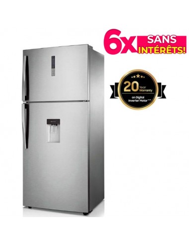 Réfrigérateur SAMSUNG Twin Cooling Plus NoFrost 583L - Inox (RT81K7110SL)