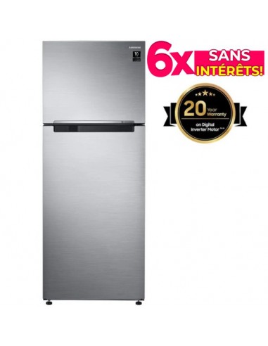 Réfrigérateur SAMSUNG Twin Cooling 453 Litres - Inox (RT65K600JS8)