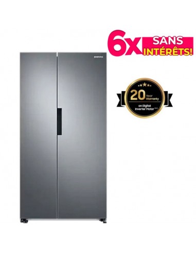 Refrigerateur Side by Side SAMSUNG 641L - Silver (RS66A8100S9)