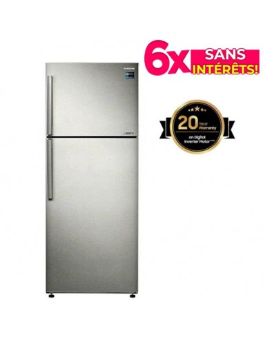 Réfrigérateur SAMSUNG TWIN COOLING 2 Portes 438 L - Silver (RT60K6130S8)