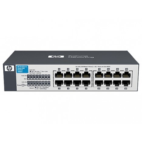 Switch HP 1410 16 ports Giga Rack non administrable