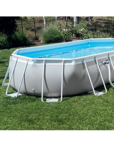 Piscine Prism Frame ovale 6.10 x 3.05 x 1.22 m - Intex