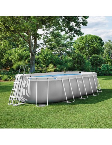 Piscine Prism Frame ovale 5.03 x 2.74 x 1.22 m Piscine Prism Frame ovale 5.03 x 2.74 x 1.22 m