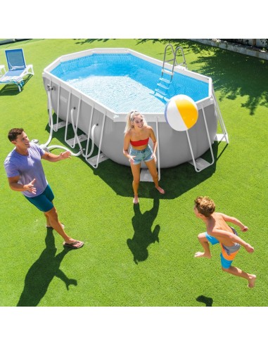 Piscine Prism Frame ovale 5.03 x 2.74 x 1.22 m Piscine Prism Frame ovale 5.03 x 2.74 x 1.22 m