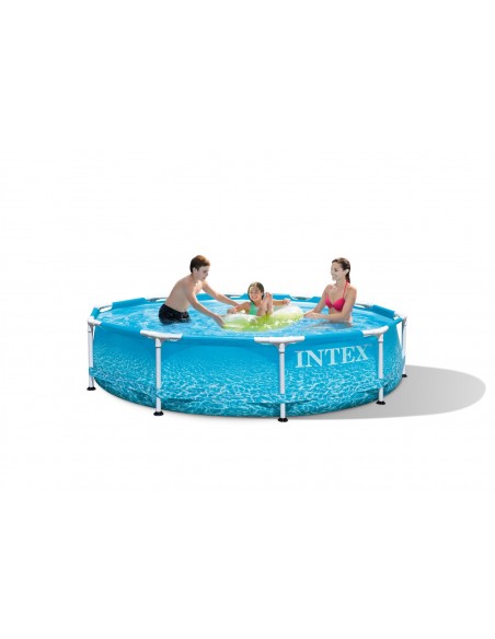 Piscine hors-sol Metal Frame Beachside ronde 305 x 76 cm Piscine hors-sol Metal Frame Beachside ronde 305 x 76 cm