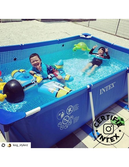 Piscine Metal Frame Junior rectangulaire 2,60 x 1,60 x 0,65 m