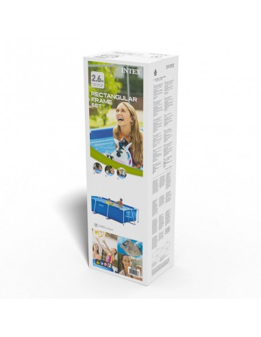 Piscine Metal Frame Junior rectangulaire 2,60 x 1,60 x 0,65 m