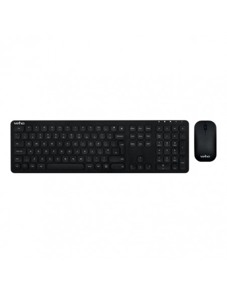 Ensemble Clavier Et Souris Sans Fil VEHO VHK-001-WZ1 - Noir Ensemble Clavier Et Souris Sans Fil VEHO VHK-001-WZ1 - Noir