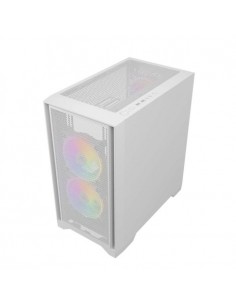 Boitier gamer redragon packtis 2b 3fan argb m-atx - blanc