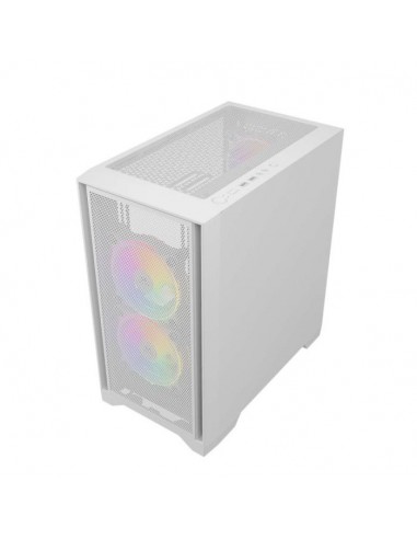 Boitier gamer redragon packtis 2b 3fan argb m-atx - blanc