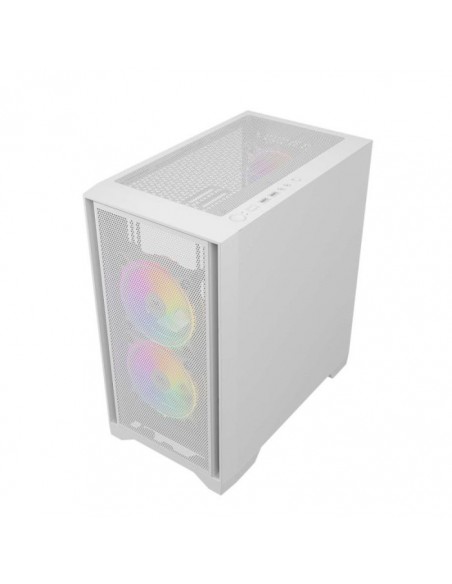 Boitier gamer redragon packtis 2b 3fan argb m-atx - blanc Boitier gamer redragon packtis 2b 3fan argb m-atx - blanc